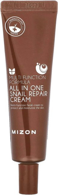 Mizon All-in-One Schneckenreparaturcreme, 35 ml, mit Schneckenschleimfiltrat - Bild 1