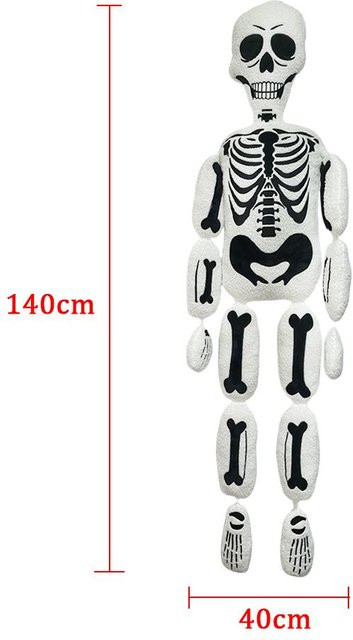 Treasuringu Halloween Totenkopf, Plüschtier, ab 14 Jahre - Bild 1