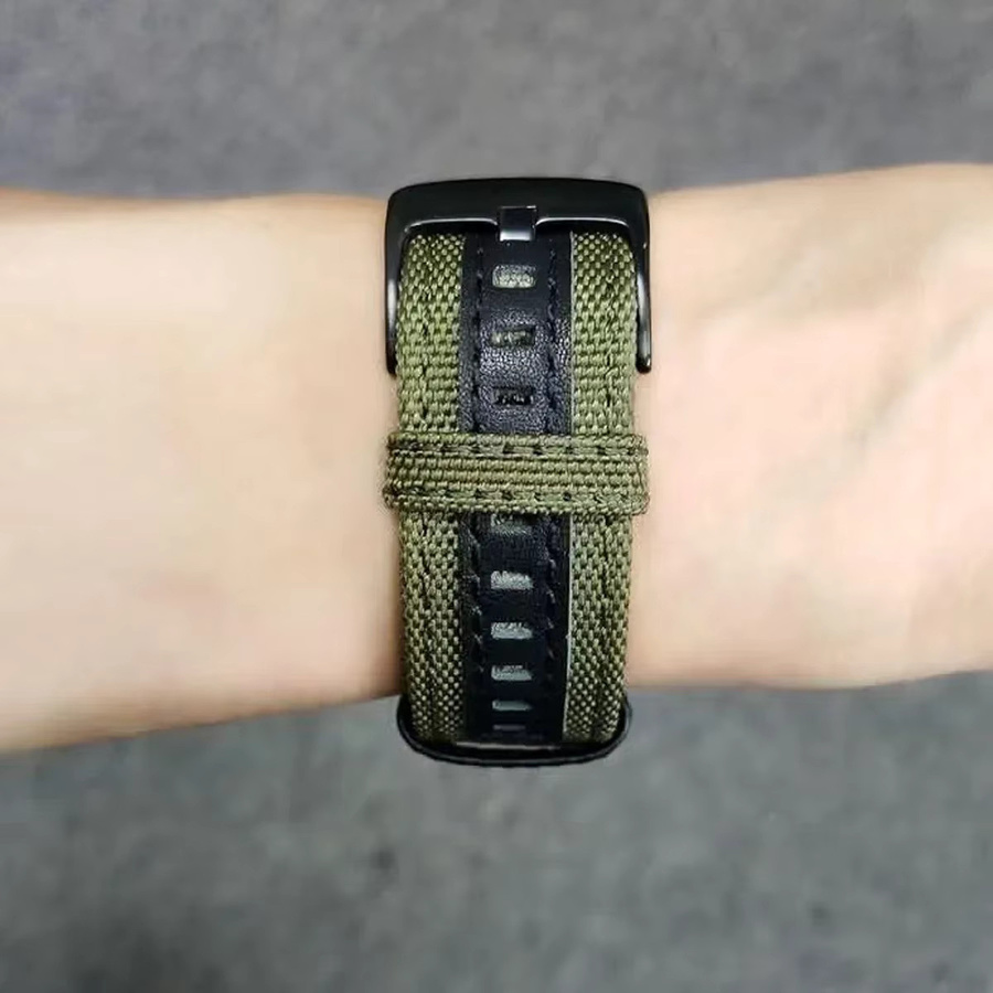 OAKCHARM Uhrenarmband Nylon, Amazfit T-Rex 3, Unisex, grün - Bild 4