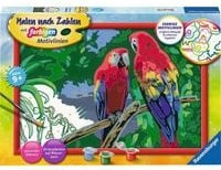Ravensburger Malen nach Zahlen - Bunte Papageien - Bild 1