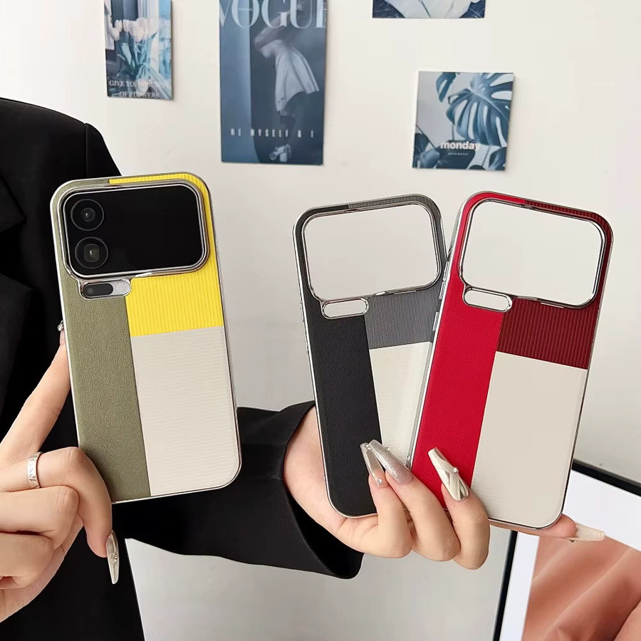 Stoßfeste Business Handyhülle aus PU-Leder für Xiaomi 17, 17 Pro und 17 Pro Max in Grün mit All-Inclusive-Schutz und weichen Kanten - Bild 3