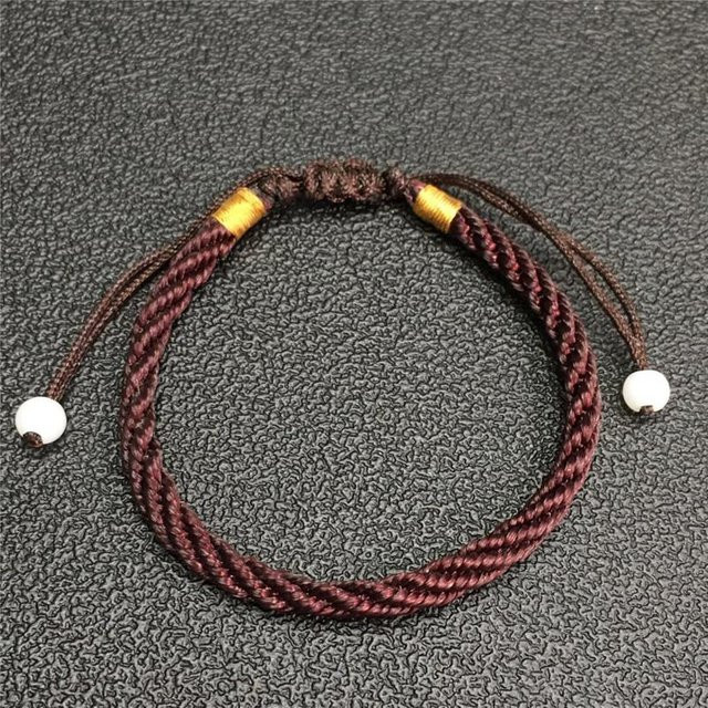 Armband Knoten-Seil-Buda, braun, Unisex - Bild 1