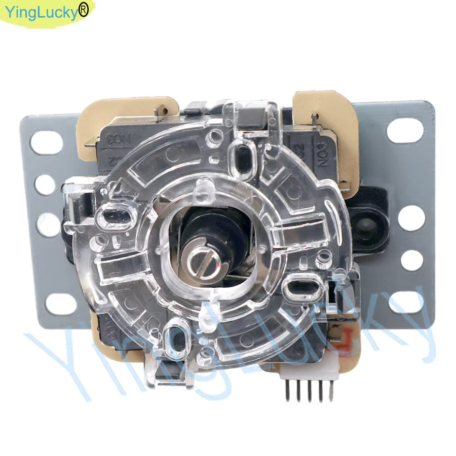 Sanwa Klassischer 5-poliger Arcade-Joystick mit ovalem Topball in Grün für PC, Raspberry Pi und Arcade Neo - Bild 2