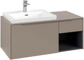 Villeroy & Boch Waschtischunterschrank Subway 3.0 mit LED-Beleuchtung, Farbe Tau, B/T/H: 100,1 x 42,25 x 51,6 cm - Bild 1