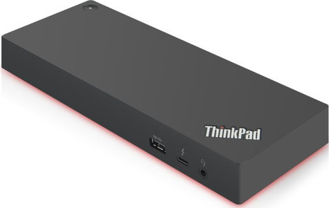 Lenovo ThinkPad Thunderbolt 3 Dock Gen2 Port Replicator in Schwarz mit 2 x HDMI, 2 x DisplayPort, Thunderbolt und 1GbE (40AN0135SA) - Bild 1
