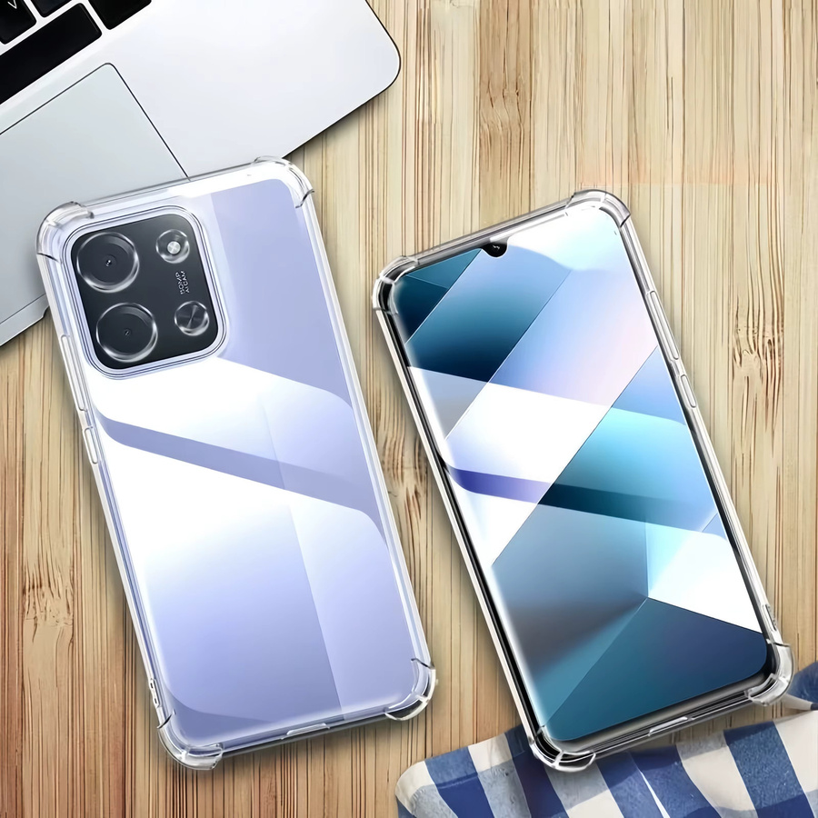 Transparente stoßfeste TPU-Handyhülle für Xiaomi POCO C85 in Klar - Bild 4