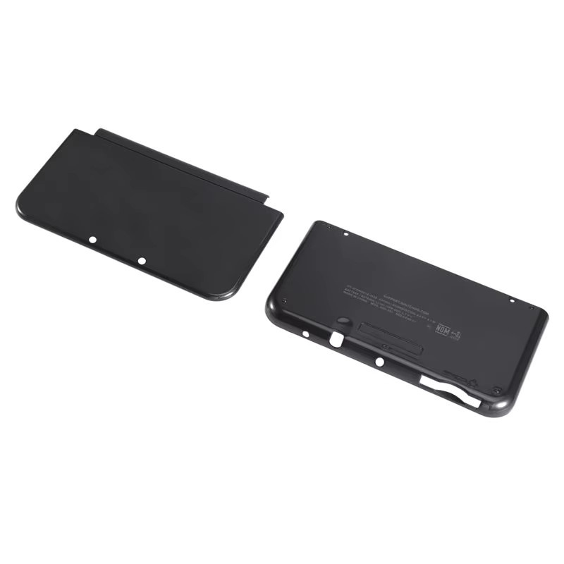Nintendo New 3DS XL Ersatzgehäuse Set in Schwarz mit Front- und Rückplatten sowie oberen und unteren Gehäuseabdeckungen - Bild 6