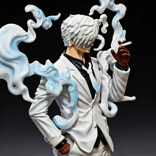 Bandai One Piece Sanji Figur, Sammlermodell, 25cm, Kunststoff - Bild 1
