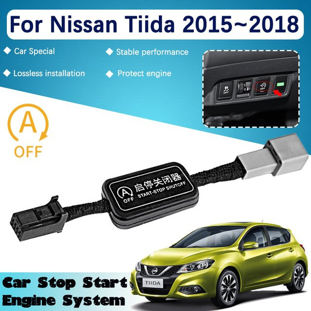Auto Automatisches Stop-Start-System Sensor für Nissan Tiida C13 und Pulsar in Schwarz - Bild 1
