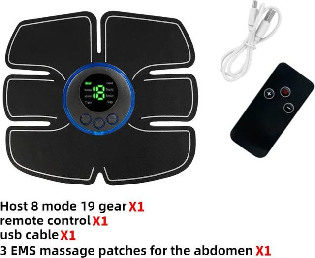 YJMP beauty health Elektrischer EMS Muskelstimulator, Unisex - Bild 1