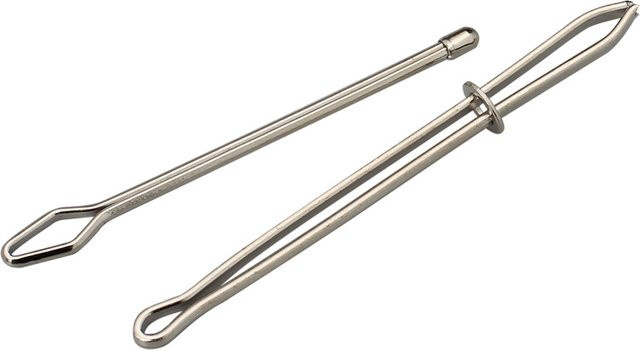 Home DIY Nähwerkzeug Einfädler Clip Kombination aus Metall in Silber - Bild 1