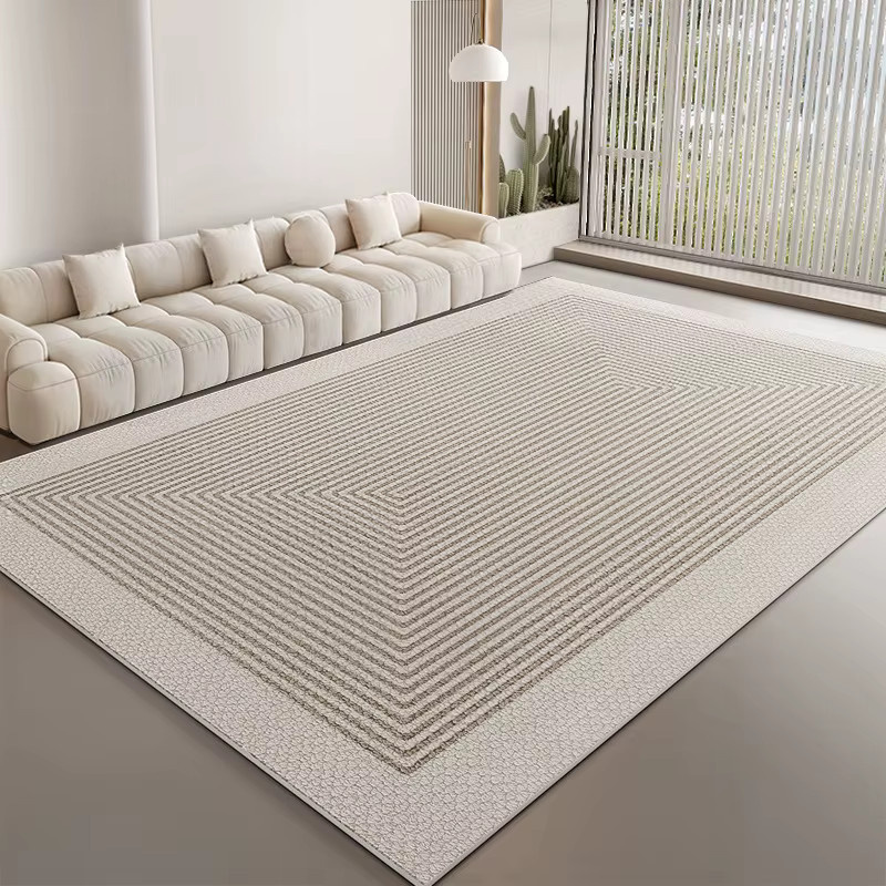 VIKAMA Wohnzimmerteppich minimalistisch und schmutzabweisend, rechteckig, B/T: 160 x 120 cm - Bild 2