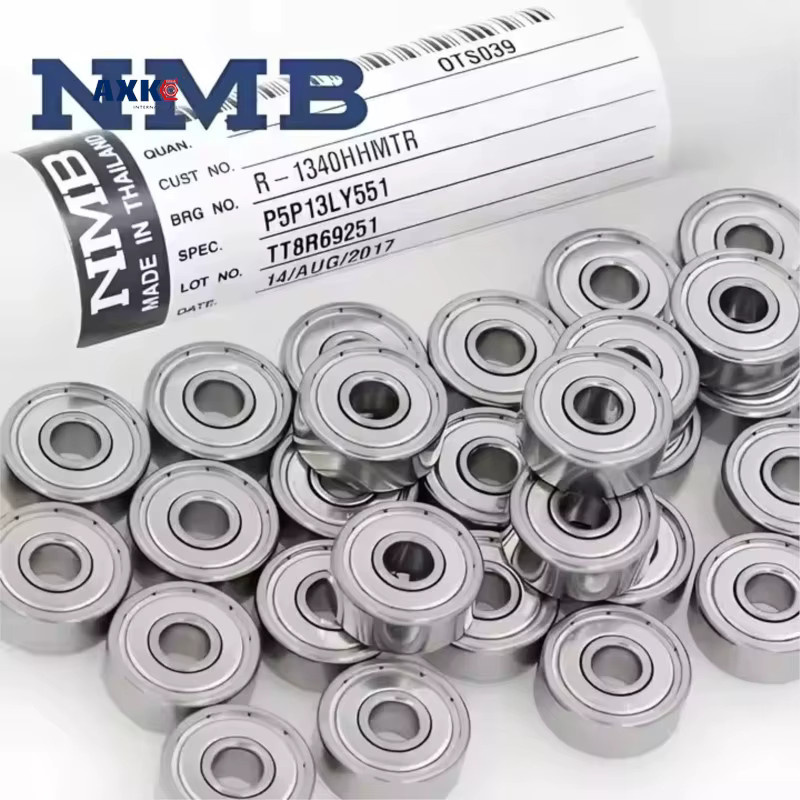 50er Set NMB Kugellager in Silber, verschiedene Modelle R-830ZZ bis L-2090KK und 693ZZ bis 699ZZZ - Bild 3