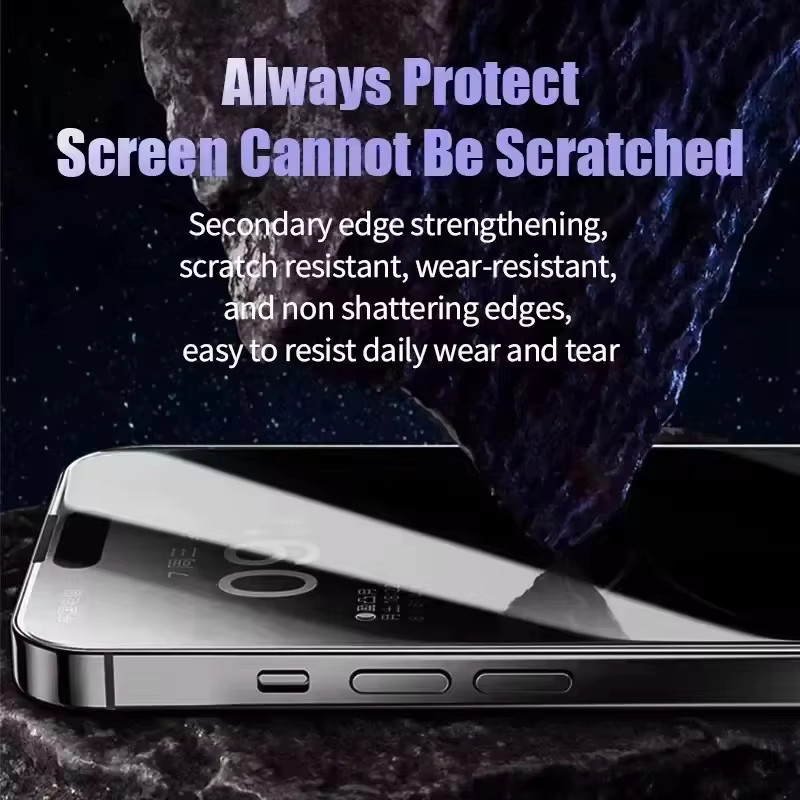 Matte Keramik-Sichtschutzfolie für Samsung Galaxy S25 S24 S26 S23 S22 A56 A57 A37 A07 A16 A36 A55 A54 A35 A17 A16 in Transparent - Bild 5