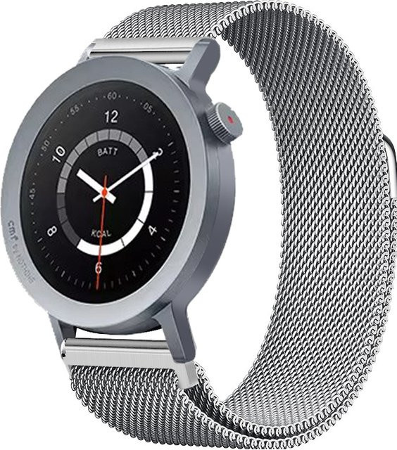 CMF Uhrenarmband Milanaise, Edelstahl, 22 mm, Unisex - Bild 1
