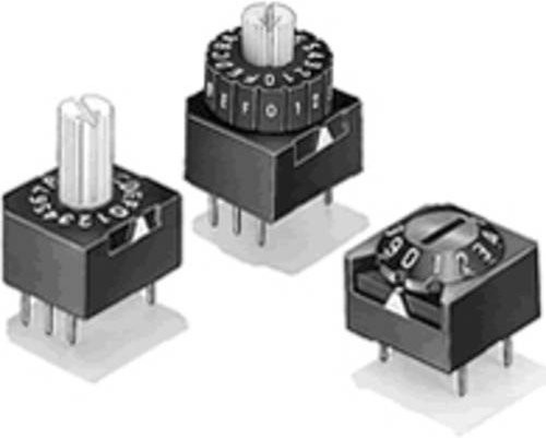 Omron Codierschalter A6A-16C in Schwarz - Bild 1