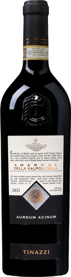 Tinazzi Amarone della Valpolicella 'Aureum Acinum' 2022, Italien, Corvina/Corvinone/Rondinella 0,75 l - Bild 2