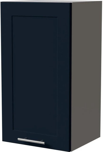 Feldmann-Wohnen Hängeschrank Oslo Küchenschrank in Grau Indigo Matt, B/T/H: 40 x 32,5 x 72 cm - Bild 1
