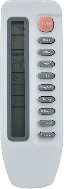 Happy Electronic King Fernbedienung für Midea R71A/E Klimaanlagen in Weiß - Bild 1