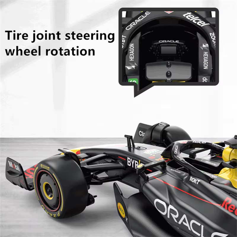 Maisto 2023 F1 Champion RB19 1 Verstappen, Rennwagen Modell, 1:24, Metall - Bild 4
