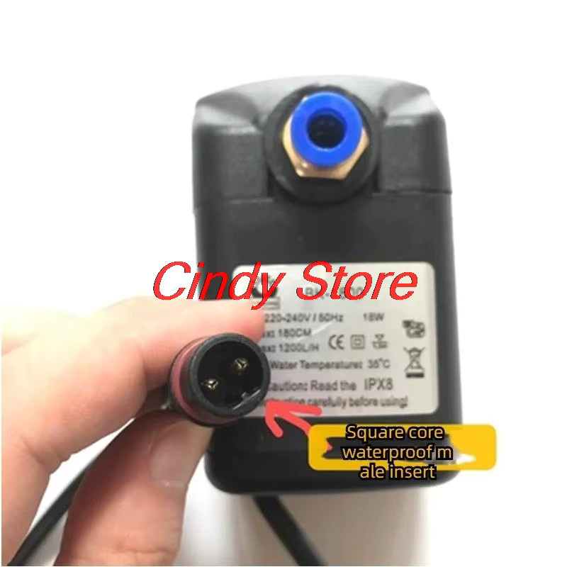 XINDIE Wasserpumpe für Sprühventilator HG-390, XD-18, CNHW HG-410 und BK-1800 in Schwarz - Bild 5