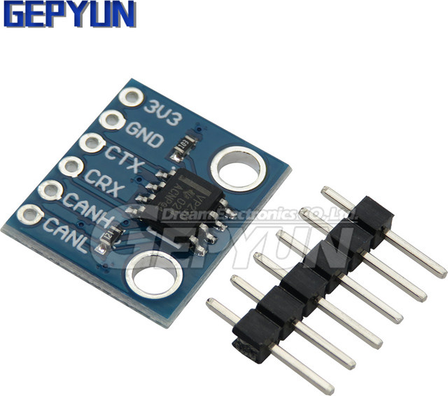 GEPYUN SN65HVD230 CAN Bus Transceiver Kommunikationsmodul für Arduino in Blau - Bild 1