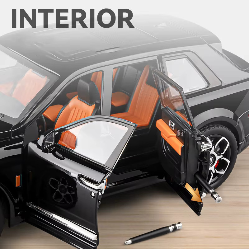 MAKEDA Rolls Royce SUV Cullinan, Auto Modell, 1:20, Metall, mit Licht und Sound - Bild 2