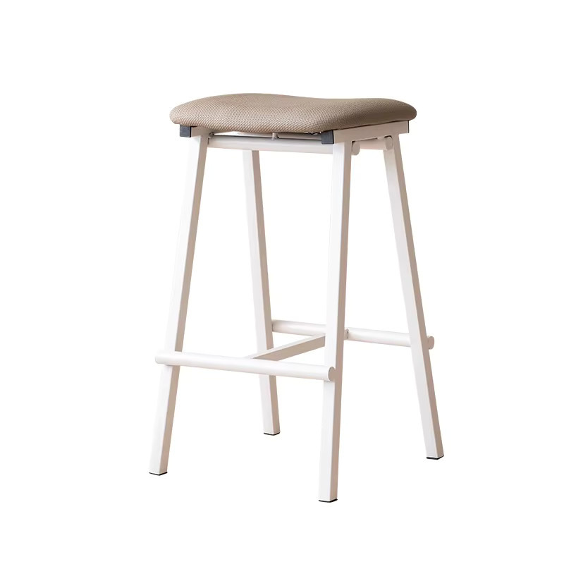 Moderne nordische Barhocker aus Metall von DUTRIEUX in mattem Design für Balkon und Lounge - Bild 2