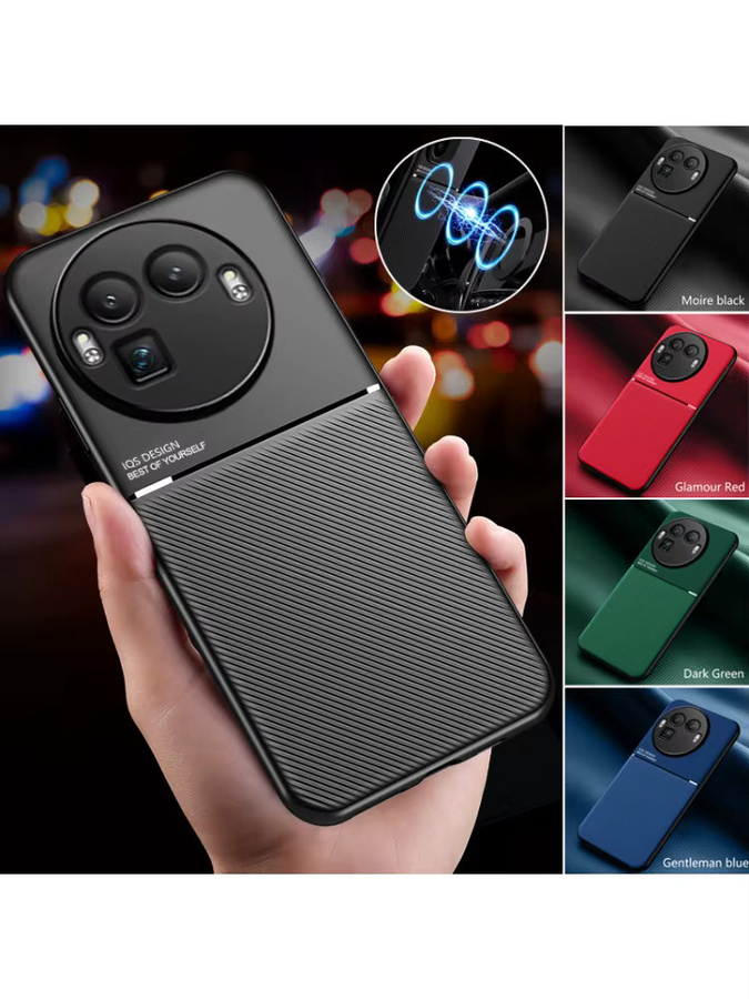 EUCAGR Magnetische Stoßfeste Schutzhülle für OPPO Realme GT 8 Pro in Blau - Bild 4