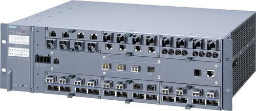 Siemens Industrial Ethernet Switch 6GK5552-0AA00-2HR2, 10/100/1000 Mbit/s, Grau - Bild 1