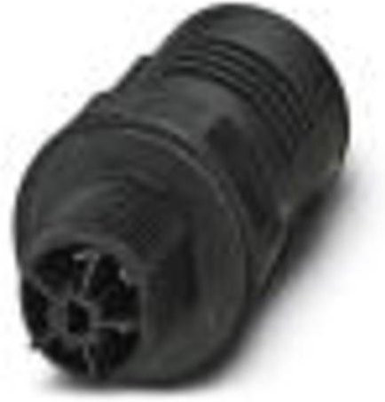 Phoenix Contact Rundsteckverbinder QPD Schwarz 4 + PE - Bild 1