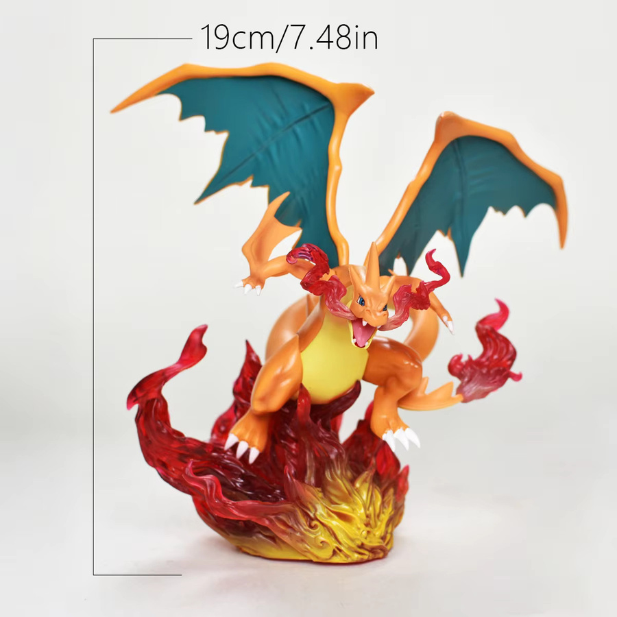 Bandai Pokémon Mega Glurak, Actionfigur, Einzelfigur, Kunststoff - Bild 2