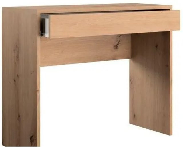 Mömax Schreibtisch in Eiche mit Schubladenelement für dein Home-Office - Bild 1