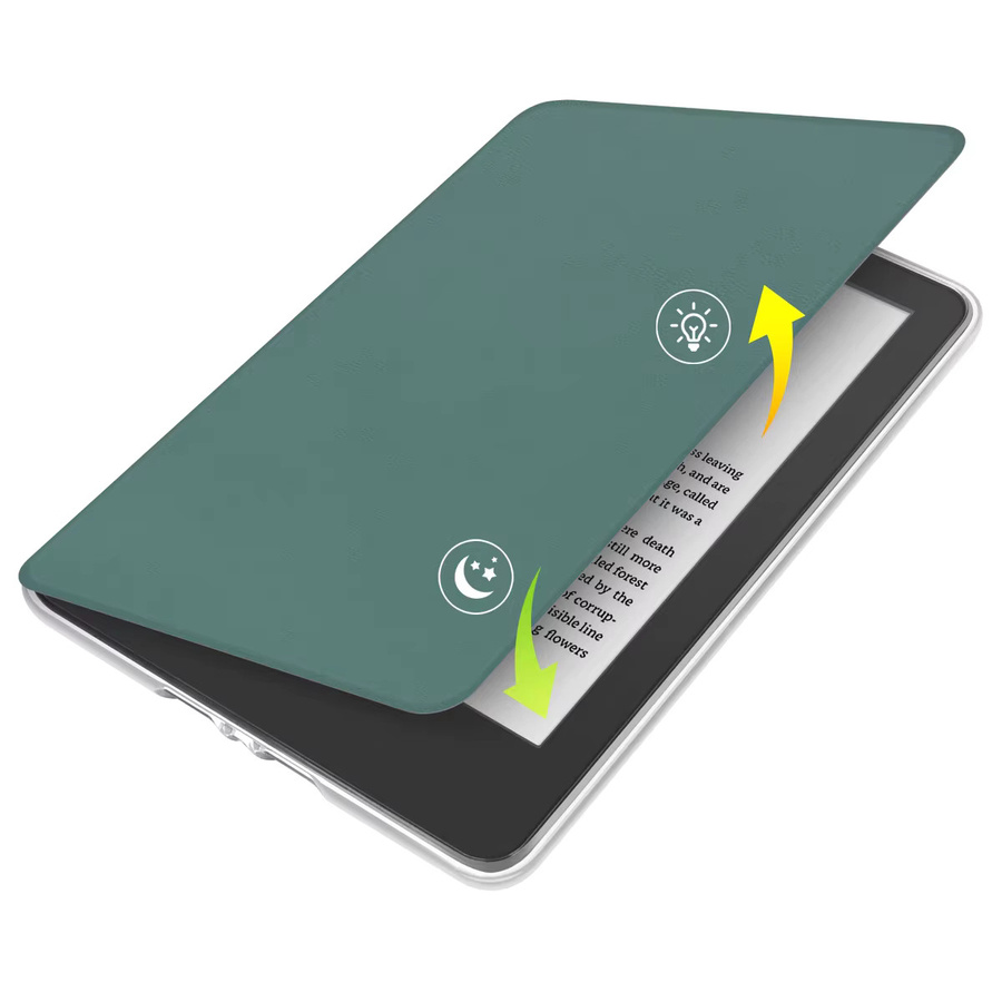 DANYCASE Acrylhülle für Kindle Paperwhite Colorsoft 2024 und Kindle 11. Generation, Schutzhülle in Green Multicolour - Bild 2