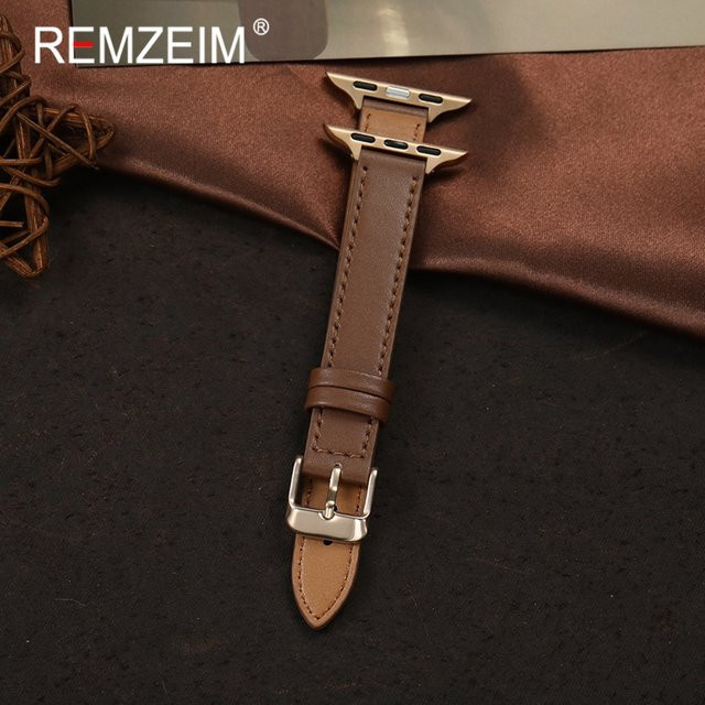 REMZEIM Uhrenarmband Leder, Damen - Bild 1