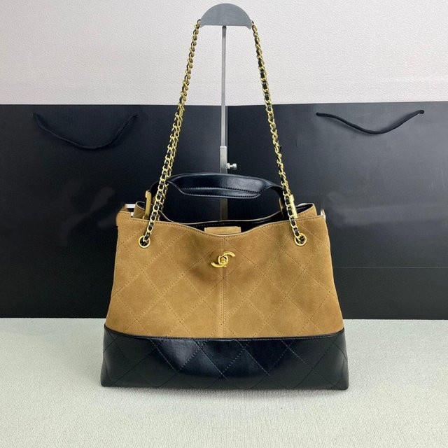 Lainey bag Umhängetasche, Wildleder, braun, Damen, 24*36*14cm - Bild 1