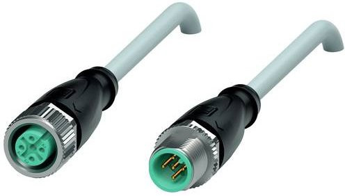Pepperl+Fuchs 240775-100019 Sensor-Aktor-Steckverbinder konfektioniert grau 10 m 5-polig - Bild 1