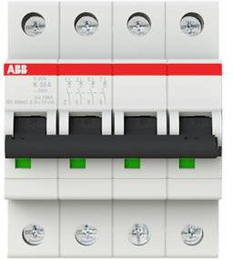 ABB S204-K50 Leitungsschutzschalter 50A 400V 2CDS254001R0577 - Bild 1