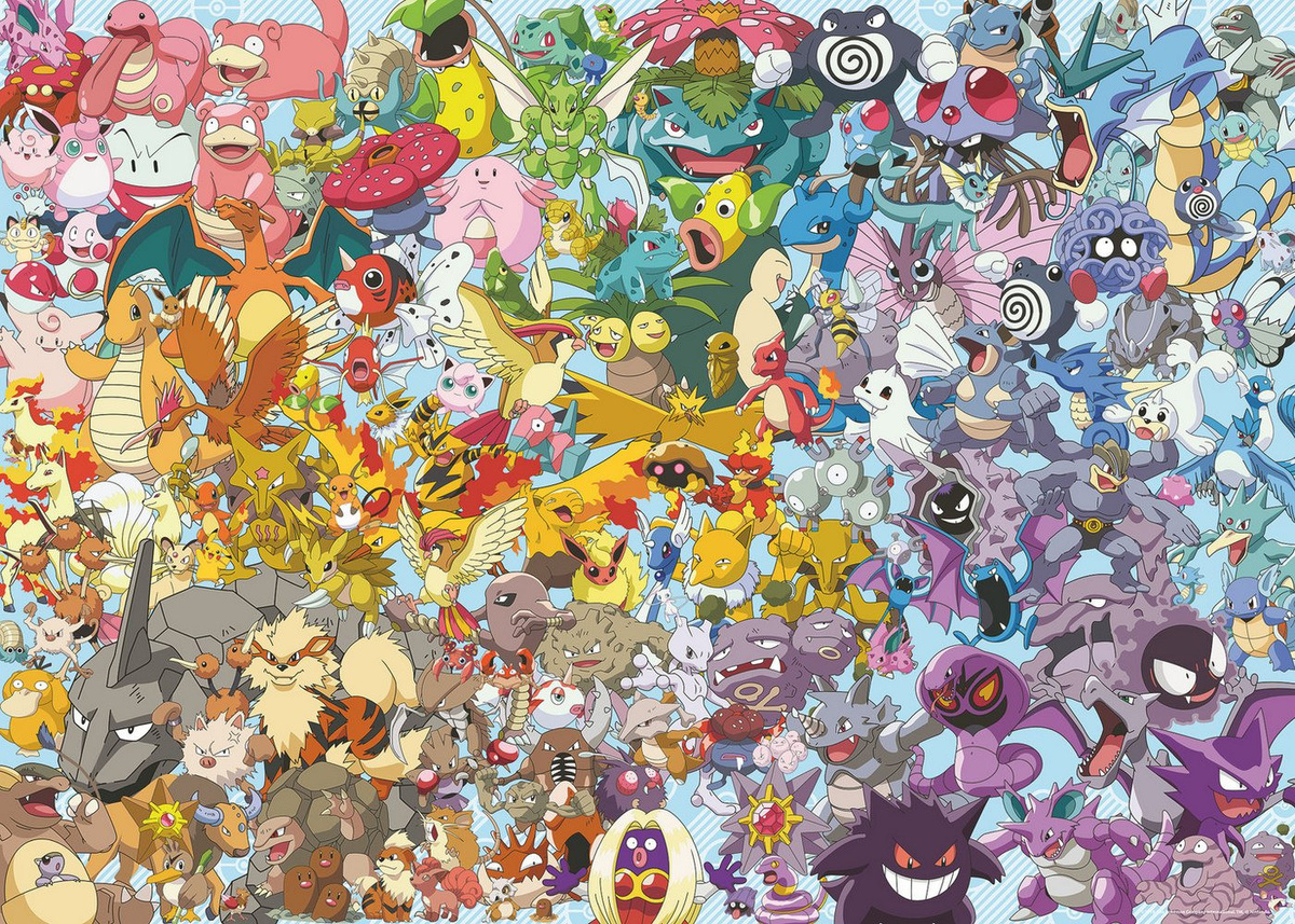 Ravensburger Pokémon Wimmelbild Puzzle für Erwachsene und Kinder ab 14 Jahren - Bild 1