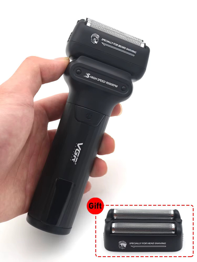 VGR Gesichtsrasierer V-368, Herren, Schwarz - Bild 6