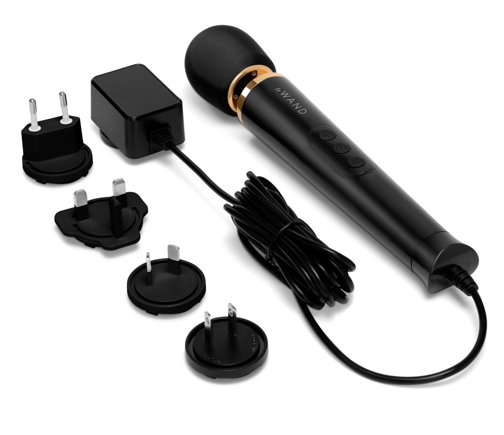Le Wand Plug-In Vibrationsmassager Schwarz, Länge: 25,4 cm - Bild 5