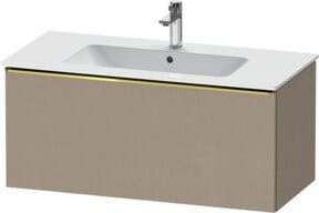 Duravit Waschtischunterschrank D-Neo wandhängend in Beige, B: 101 cm, T: 46,2 cm, H: 44 cm - Bild 1