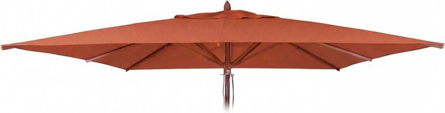 MCW Ersatz-Bezug für Gastronomie Holz-Sonnenschirm C57b, eckig, Polyester, Farbe: Terrakotta, B/T/H: 400 x 400 x 0 cm - Bild 2