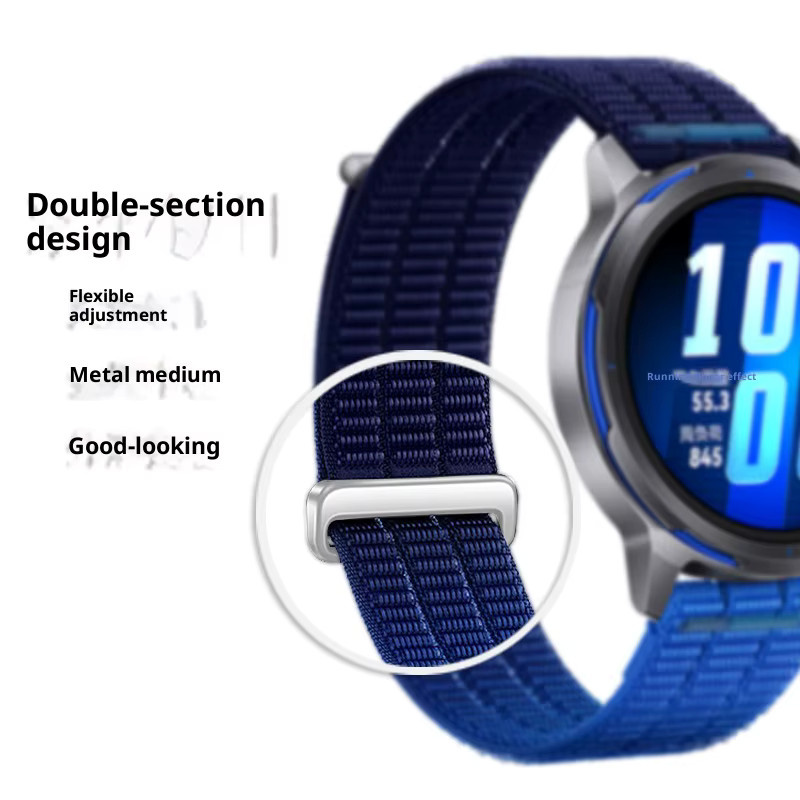 Huawei Uhrenarmband Nylon, blue, Unisex - Bild 3