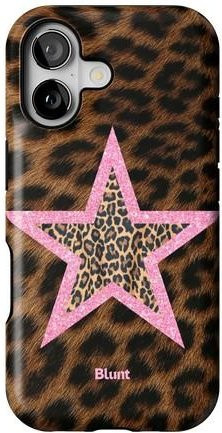 Clmj Handyhülle mit Leopardenmuster und Sternen für Apple iPhone 17 16 15 14 13 12 11 Pro Max Plus in Multicolour - Bild 1