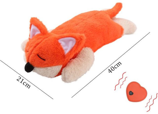 BC Pet Supplies Herzschlag-Hunde-Angstlinderungs-Plüschspielzeug, weicher Plüsch - Bild 1