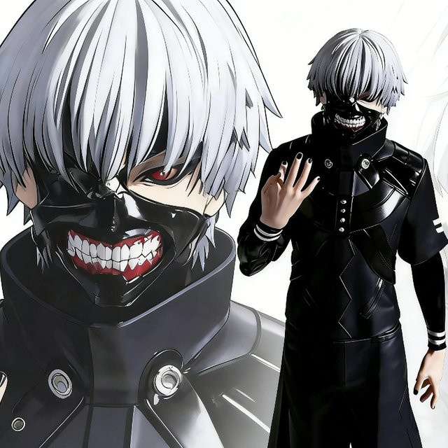 Bandai Tokyo Ghoul Ken Kaneki Actionfigur, 27cm, Einzelfigur - Bild 1
