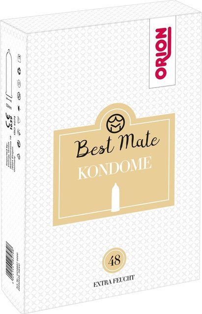 Best Mate Kondome extra feucht, Unisex - Bild 1