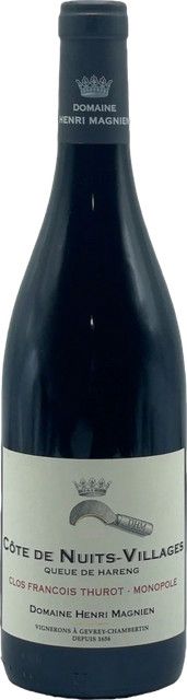 Henri Magnien Rotwein Pinot Noir Côte de Nuits-Villages 2023, 0,75 l - Bild 1