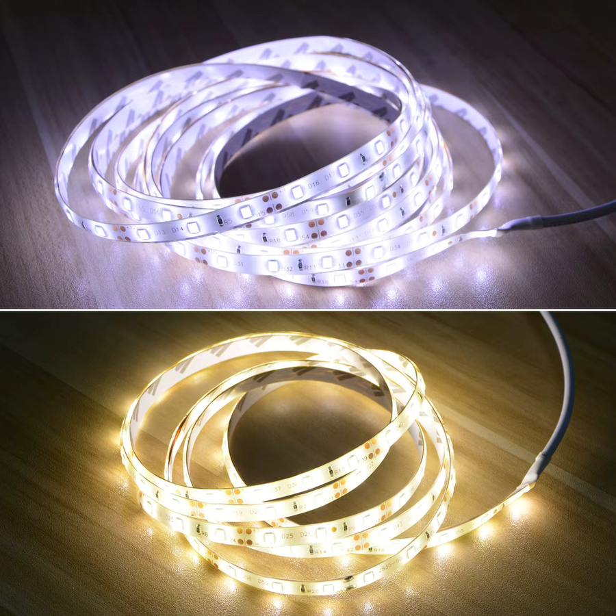CHNAITEKE LED-Lichtschrank mit PIR-Bewegungsmelder und Nachtlicht, 12 V LED-Streifen für Küche, Schlafzimmer, Badezimmer und Treppe - Bild 5